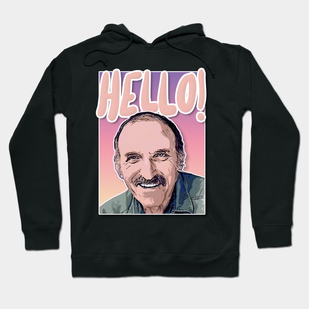 Uncle Leo HELLO Aesthetic Tribute Design Hoodie by DankFutura